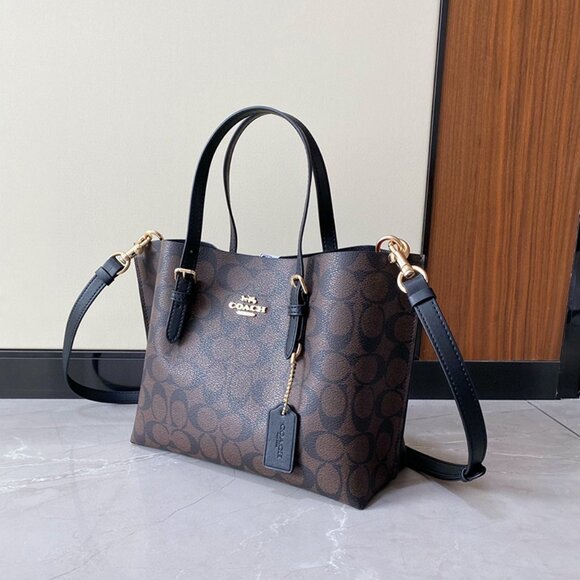 Coach Mollie Tote Brown - Picture 9 of 9